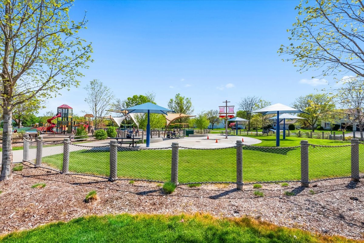 121 Hampton Street Cary, IL 60013 - Photo 55 of 56 a view of a park with swings