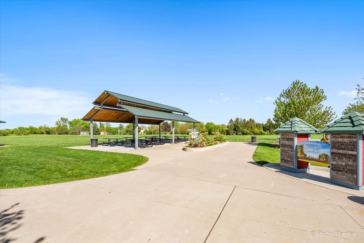 121 Hampton Street Cary, IL 60013 - Photo 56 of 56 a small garden covered with tall trees