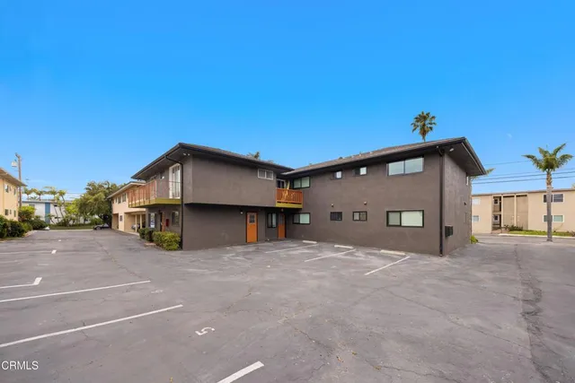 a view of a house with a outdoor space