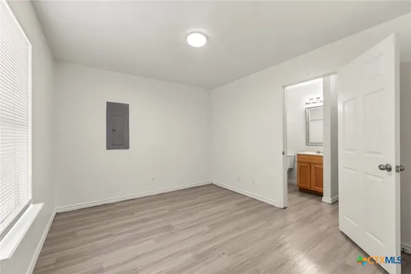 wooden floor in an empty room