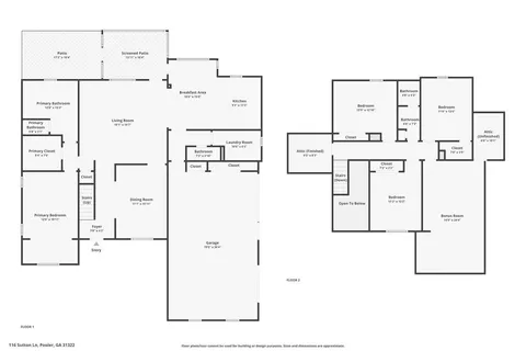 $689,900 | 116 Sutton Lane, Pooler, GA 31322