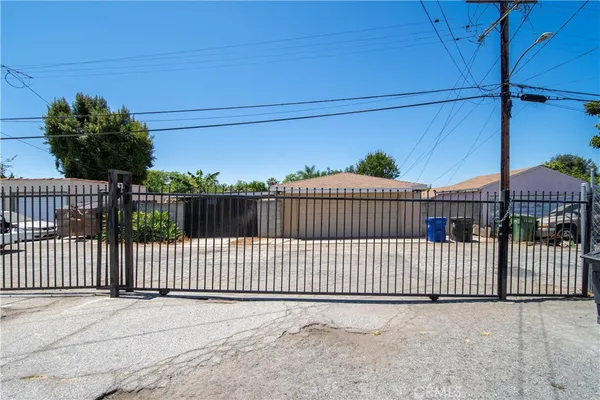 a view of a fence