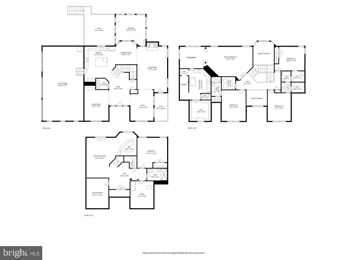 2014 Rosedale Lane Huntingtown, MD 20639 - Photo 81 of 83 Spacious multi-level floor plan layout.