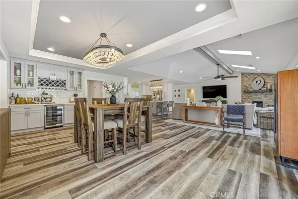 a kitchen with stainless steel appliances granite countertop a stove and a sink