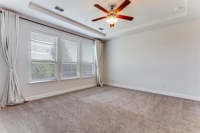 a view of a small space with window