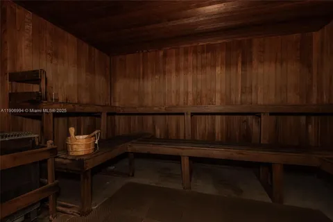 a building with swimming pool in front of it