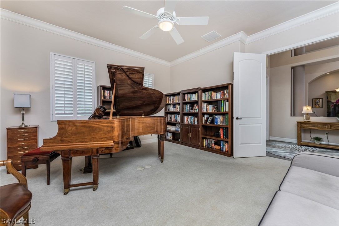 3290 Sugarloaf Key Road Punta Gorda, FL 33955 - Photo 17 of 50 a reading room with furniture and gym equipment
