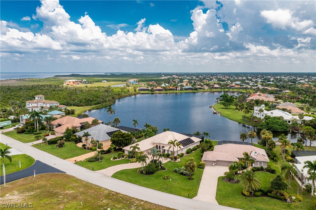 3290 Sugarloaf Key Road Punta Gorda, FL 33955 - Photo 46 of 50 an aerial view of a house with a lake view