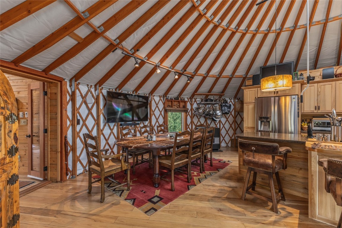 50166 County Road 80 Hayden, CO 81639 - Photo 21 of 50 a view of a dining room with furniture window and outside view