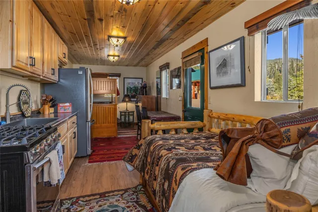 a view of an ocean and beach