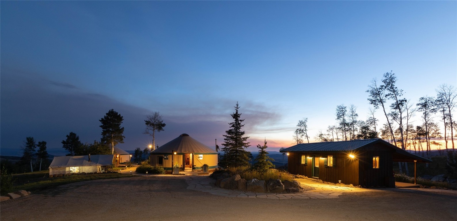 50166 County Road 80 Hayden, CO 81639 - Photo 10 of 50 a front view of a house with a yard and tree s
