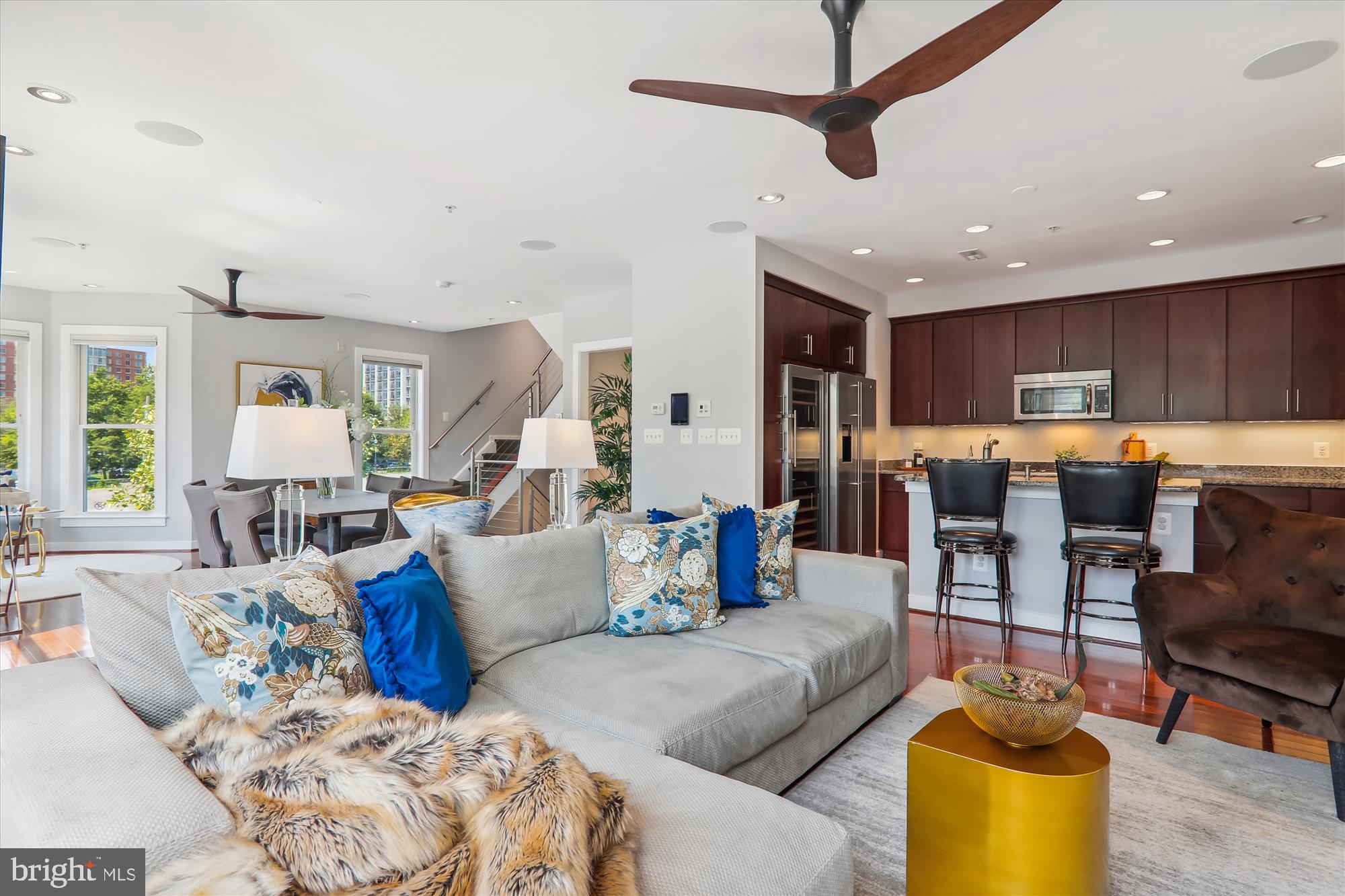 926 3rd Street Southeast Washington, DC 20003 - Photo 22 of 64 Open Floor Living Area