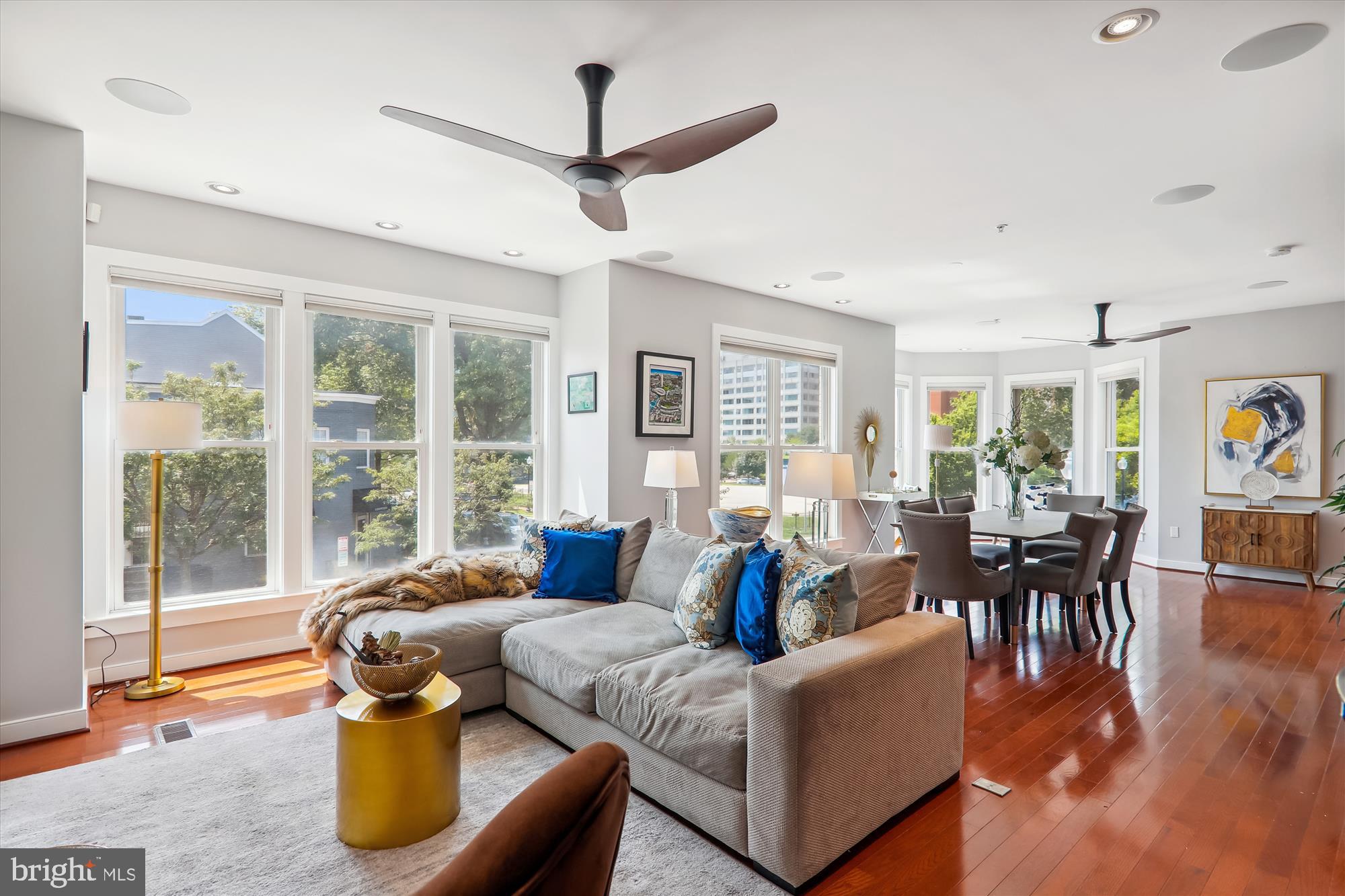 926 3rd Street Southeast Washington, DC 20003 - Photo 23 of 64 Large Windows with Plenty of Sunlight