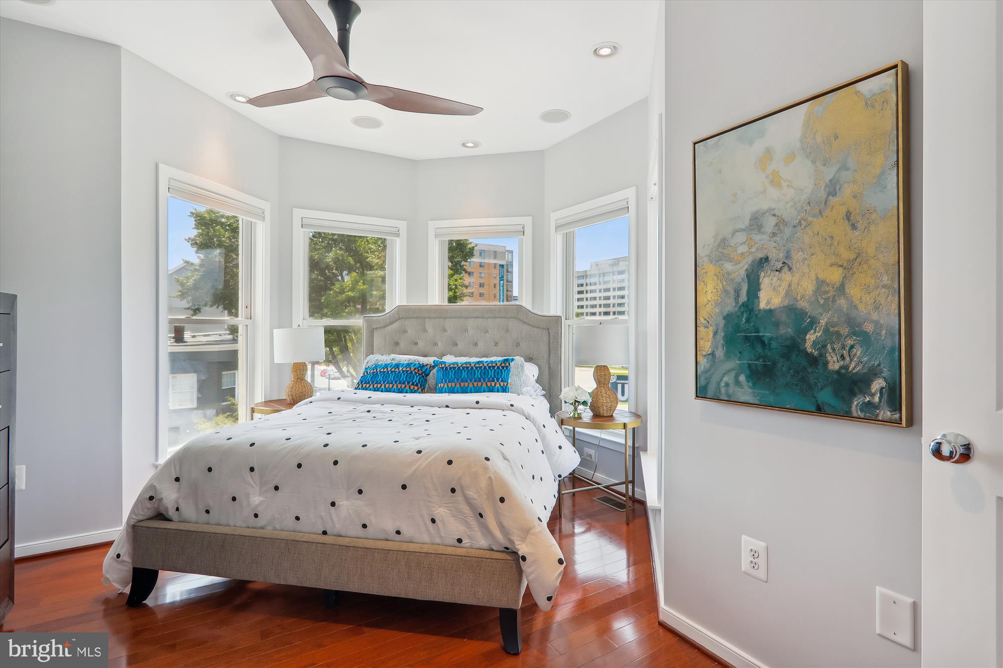 926 3rd Street Southeast Washington, DC 20003 - Photo 30 of 64 South West Facing Sunlight Bedroom