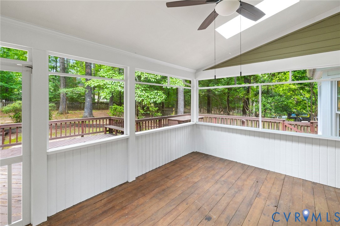 5903 Waters Edge Road Midlothian, VA 23112 - Photo 28 of 39 Beautiful screened porch overlooking large backyar