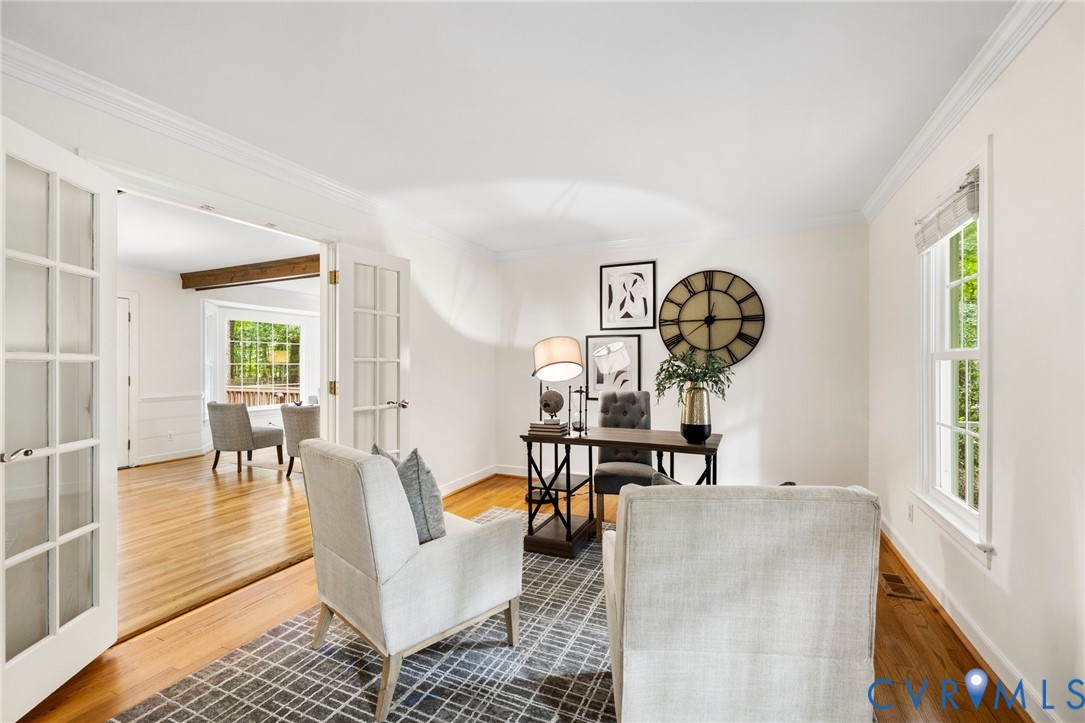 5903 Waters Edge Road Midlothian, VA 23112 - Photo 5 of 39 Located at the front of the home. Hardwood floorin