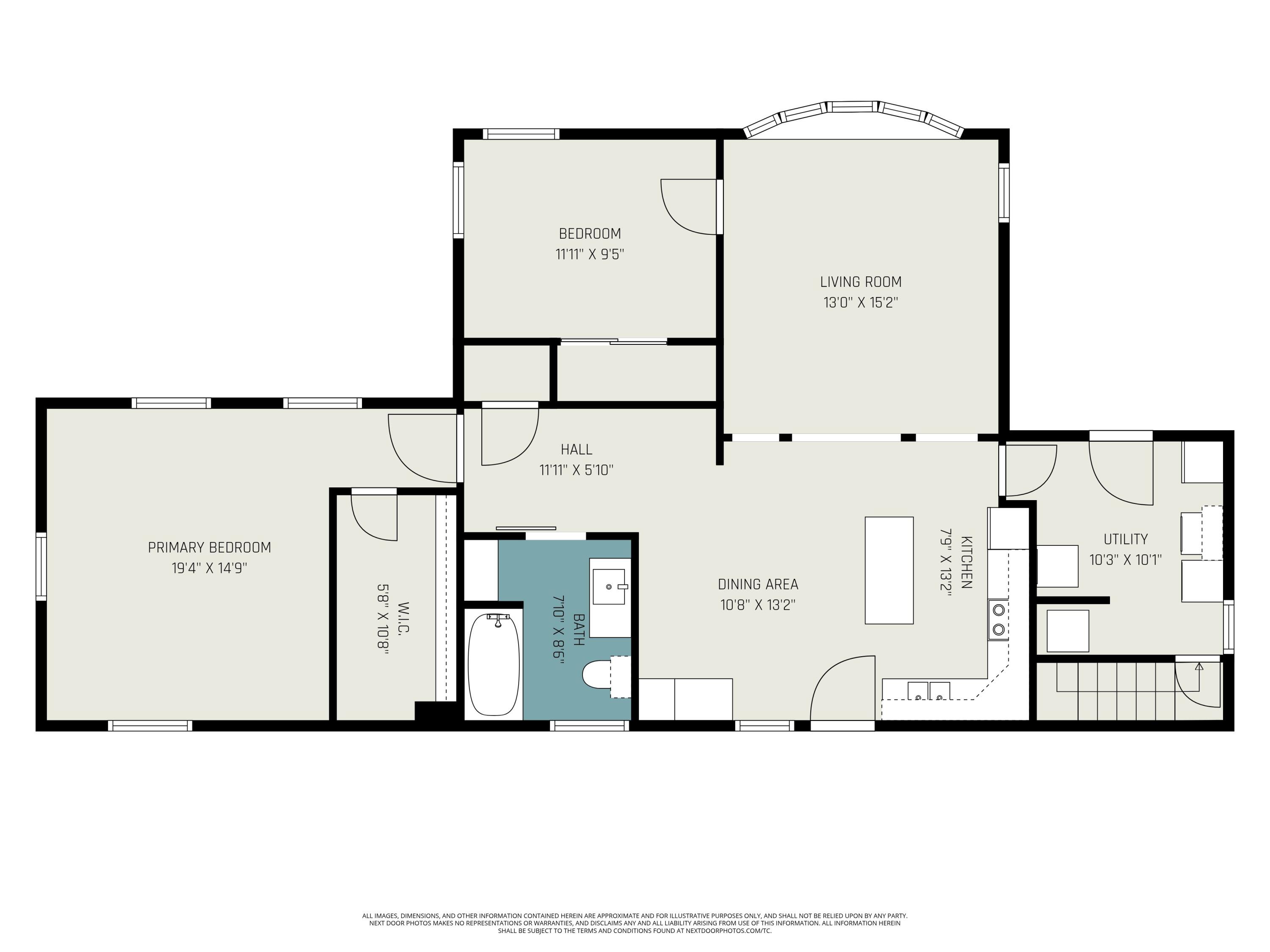 110 Ontario Road Niles, MI 49120 - Photo 19 of 19 Main Level Floor Plan