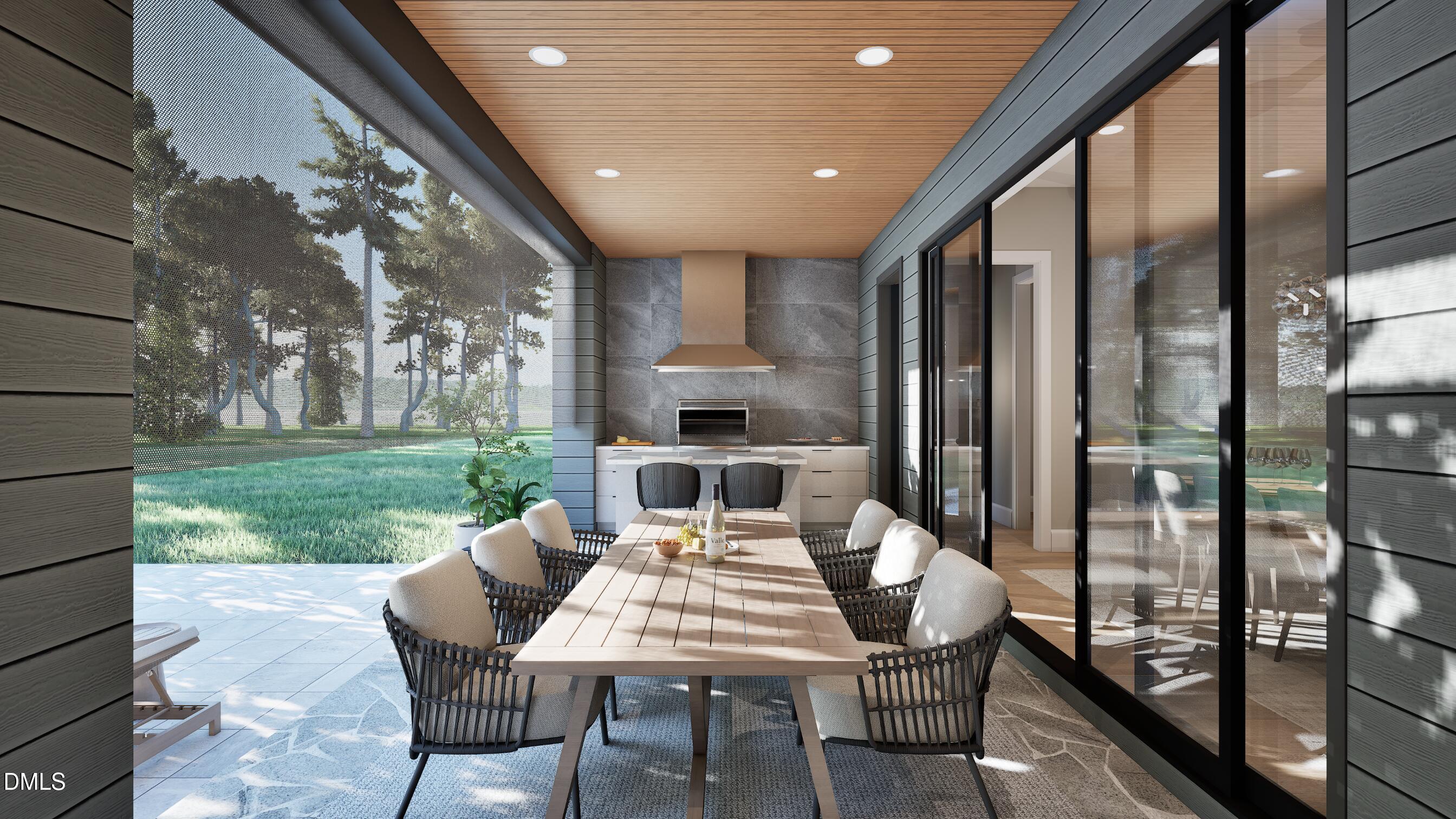 421 Shinleaf Pond Trail Raleigh, NC 27614 - Photo 7 of 12 Grilling Porch