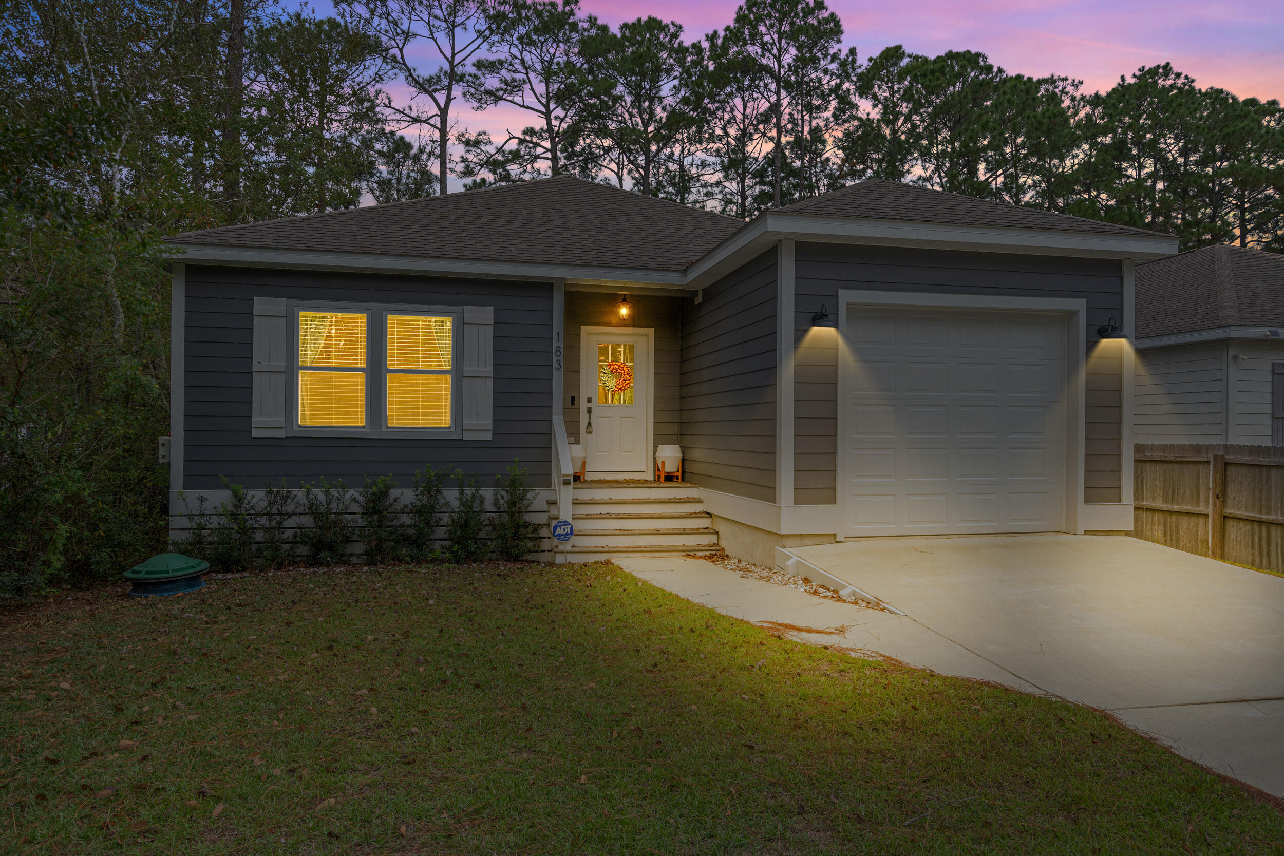 183 Indian Woman Road Santa Rosa Beach, FL 32459 - Photo 2 of 27 Front Twilight