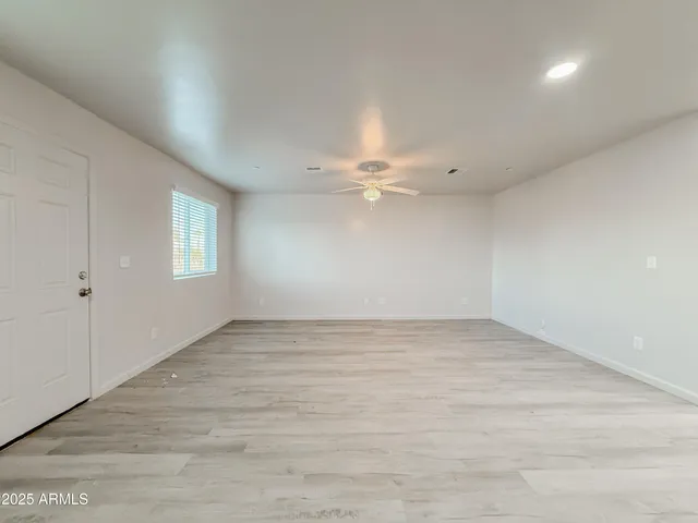 wooden floor in a gallery