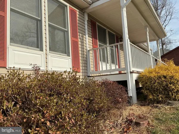 a view of a house with a small garden