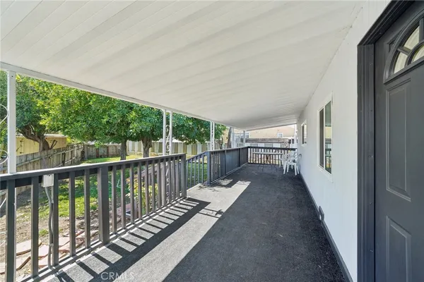 a view of balcony
