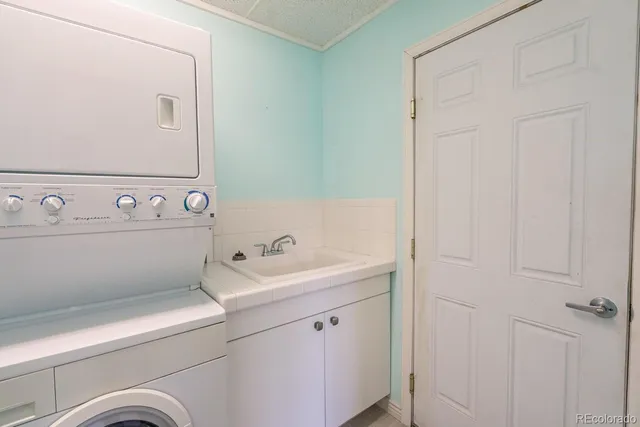 a backyard of a house