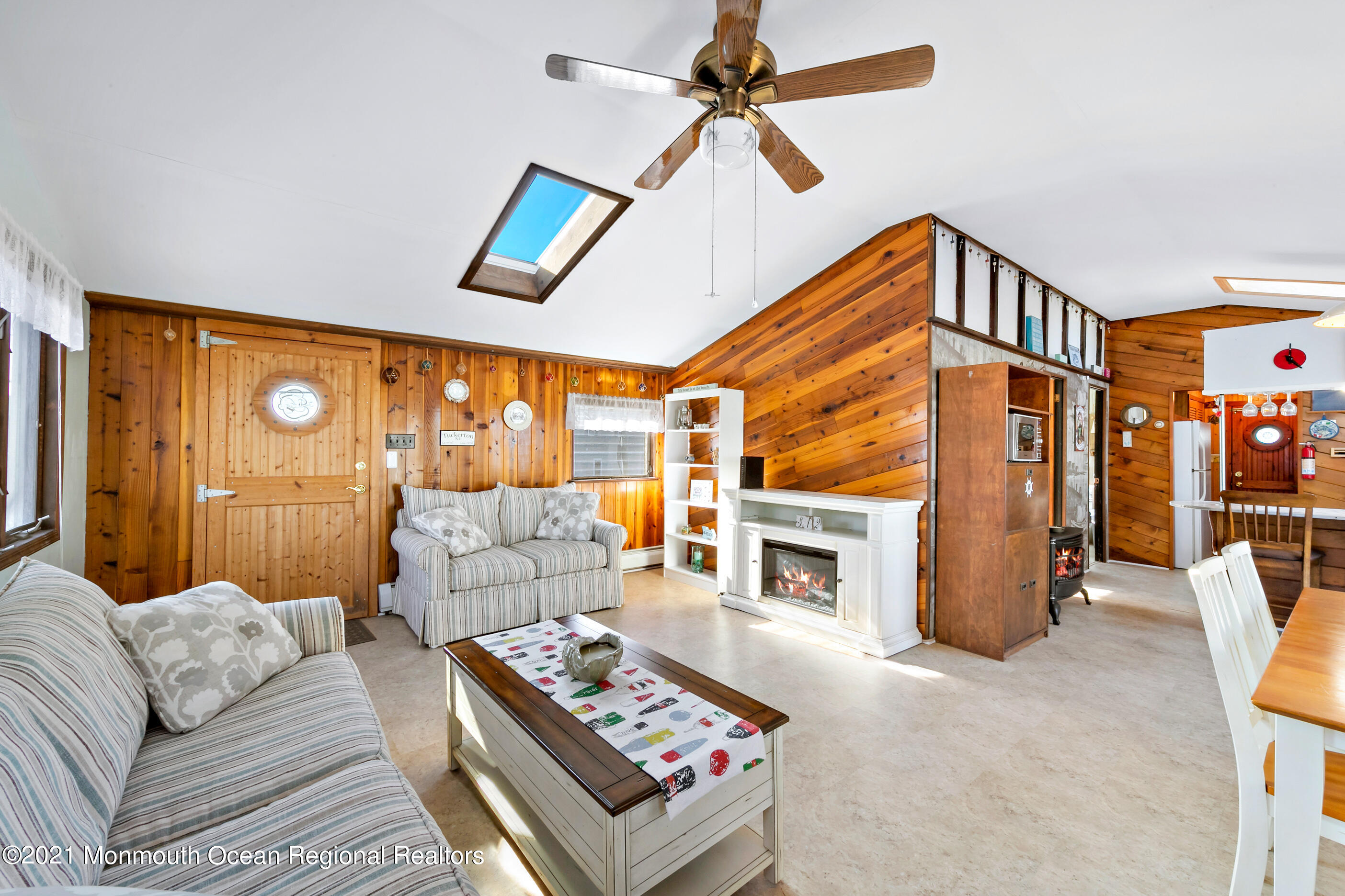312 Heron Road Tuckerton, NJ 08087 - Photo 7 of 41 a living room with furniture and a fireplace
