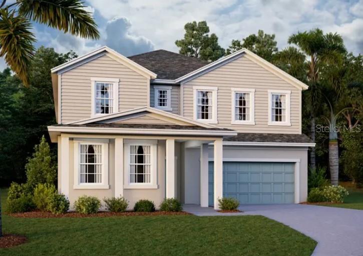 1130 Pearl Tree Road Deltona, FL 32725 - Photo 1 of 1 a front view of a house with a garden and plants