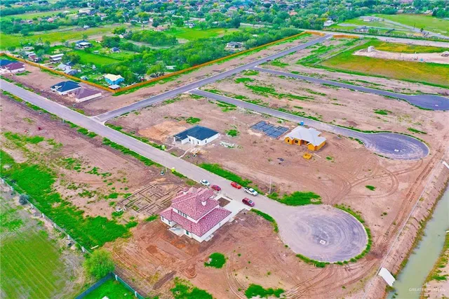 a view of swimming pool with a garden