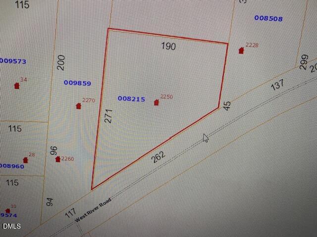 2250 West River Road Franklinton, NC 27525 - Photo 9 of 9 Map 2250 W River Rd