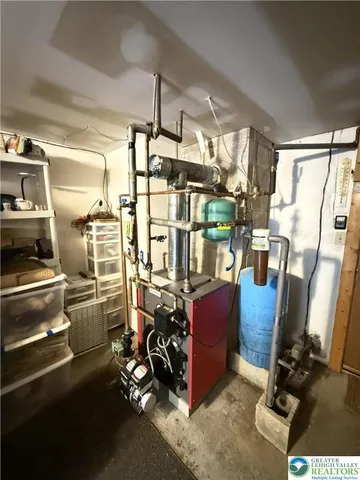 a room with lots of storage and utility