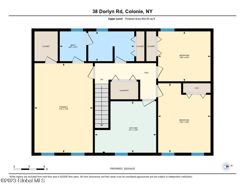 38 Dorlyn Road Colonie, NY 12205 - Photo 26 of 27 Floor Plan - Upper Level