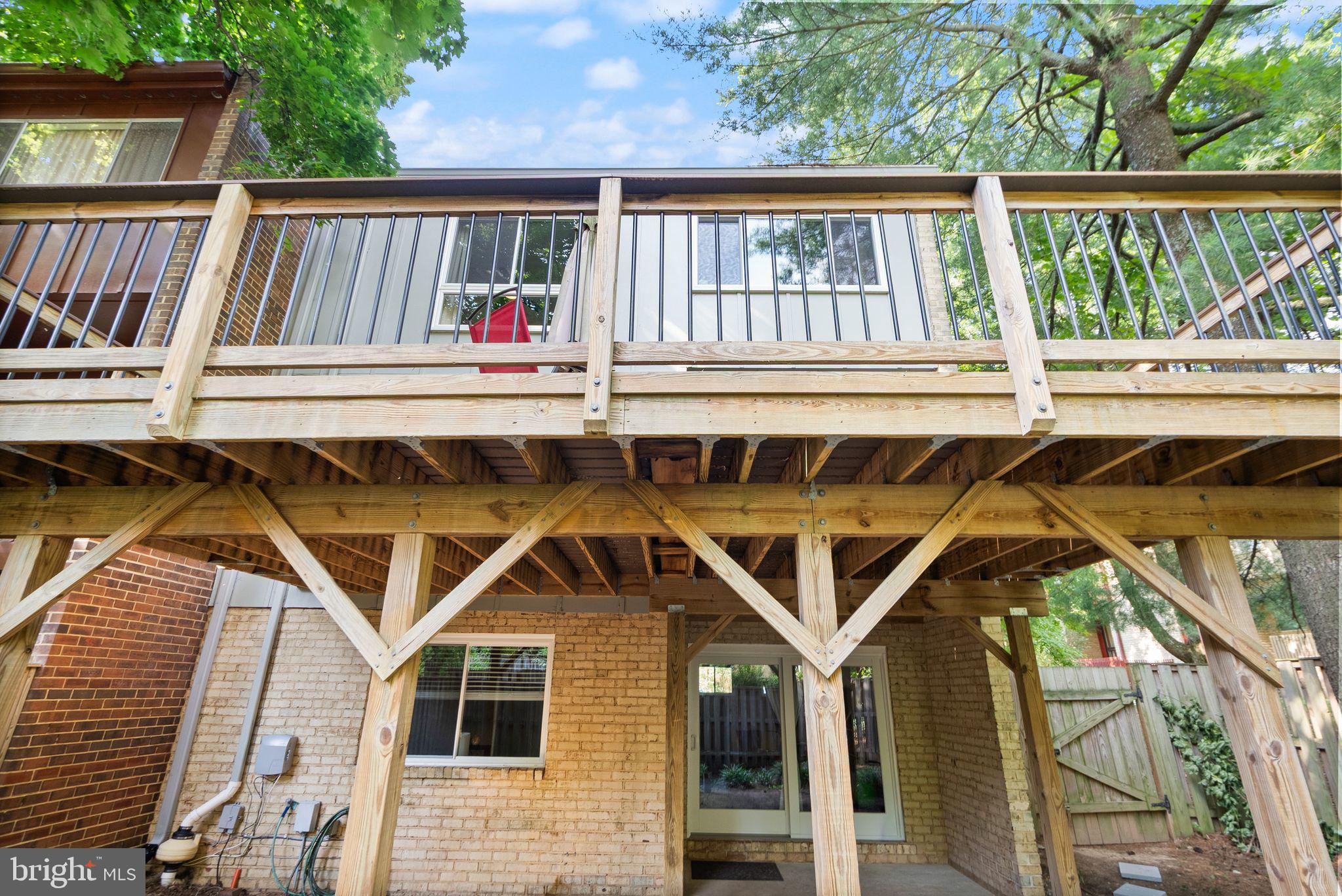 11041 Saffold Way Reston, VA 20190 - Photo 41 of 44 Back of the House from the Yard