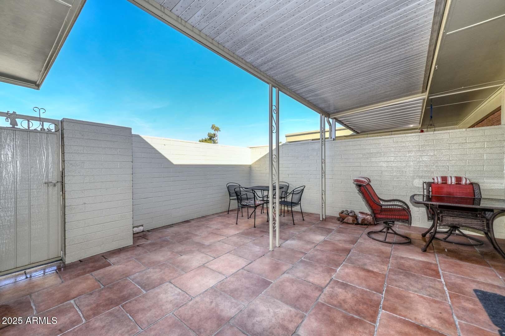9970 West Royal Oak Road, Unit M Sun City, AZ 85351 - Photo 22 of 35 Covered Patio