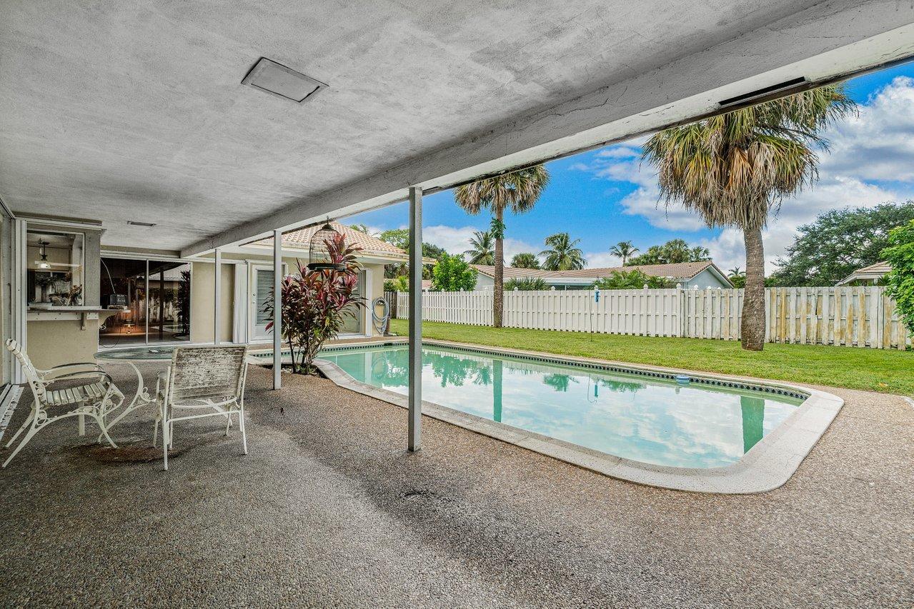 1377 Southwest 12th Street Boca Raton, FL 33486 - Photo 16 of 26 Covered patio