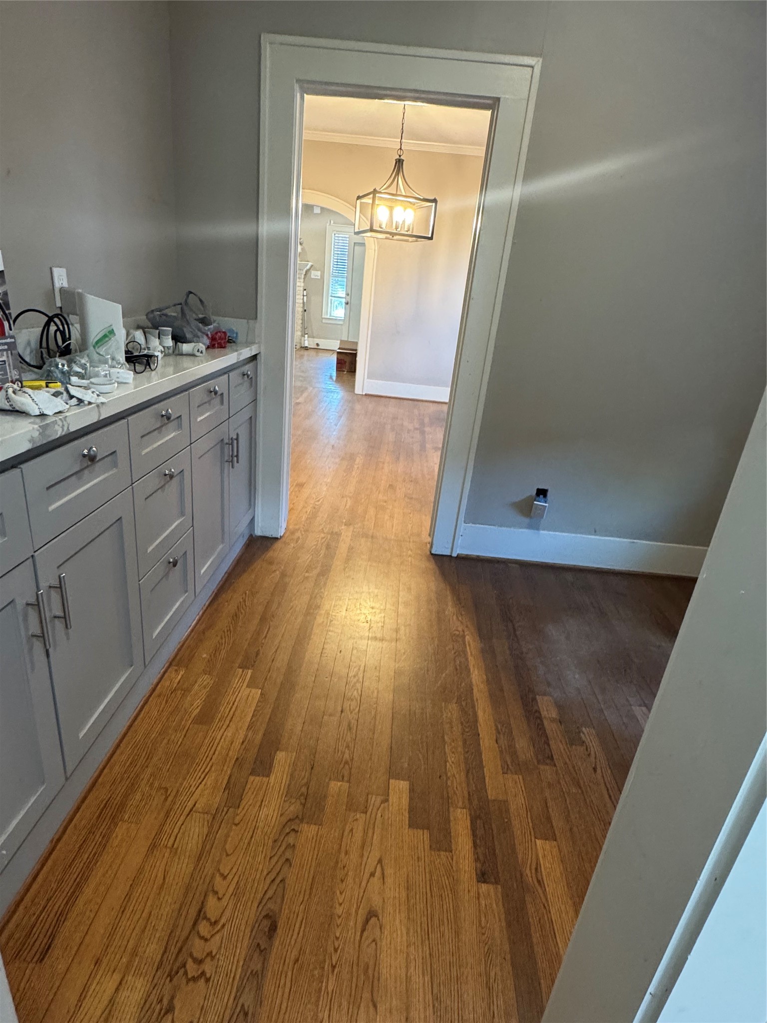 2307 Arbor Street, Unit 1 Houston, TX 77004 - Photo 10 of 11 a view of entryway with wooden floor