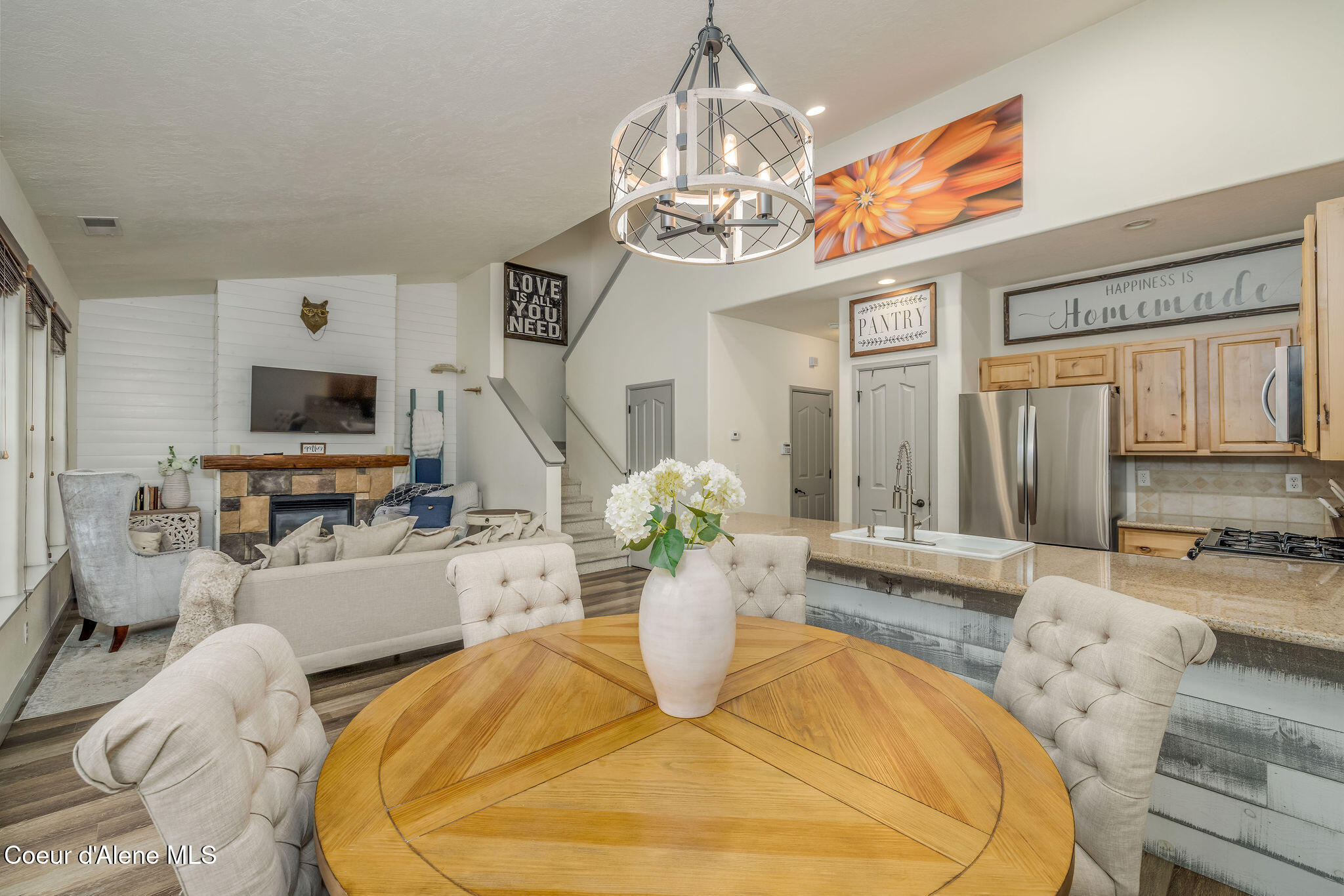 1154 West Willow Lake Loop Coeur D'Alene, ID 83815 - Photo 1 of 26 Dining view to kitchen and living