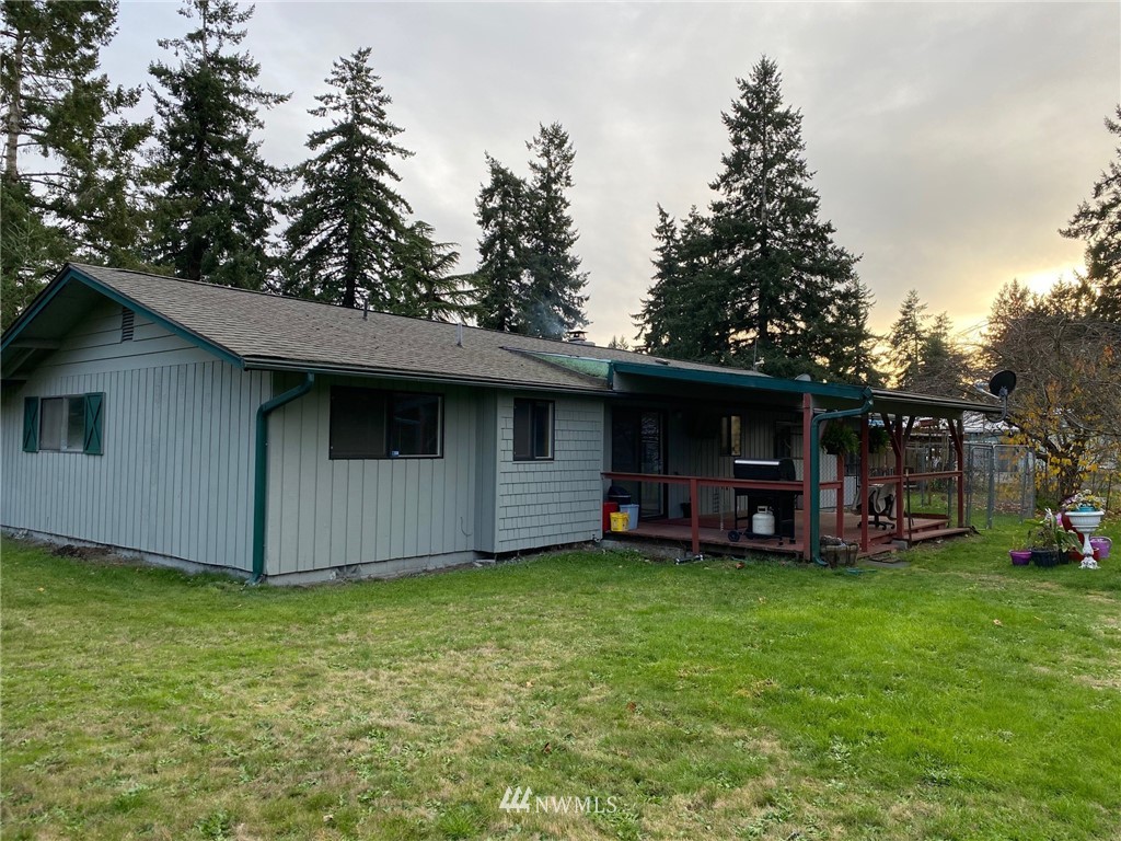 19147 Old Highway 99 Southwest Rochester, WA 98579 - Photo 24 of 27 a view of a house with a yard and sitting area