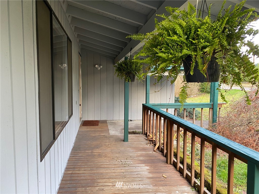 19147 Old Highway 99 Southwest Rochester, WA 98579 - Photo 5 of 27 a view of a porch