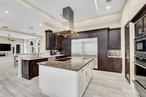 a view of porch with the front door