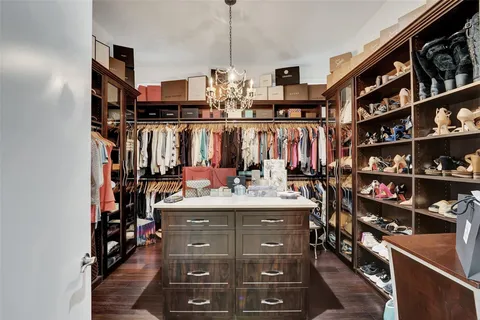 a swimming pool with outdoor seating and yard