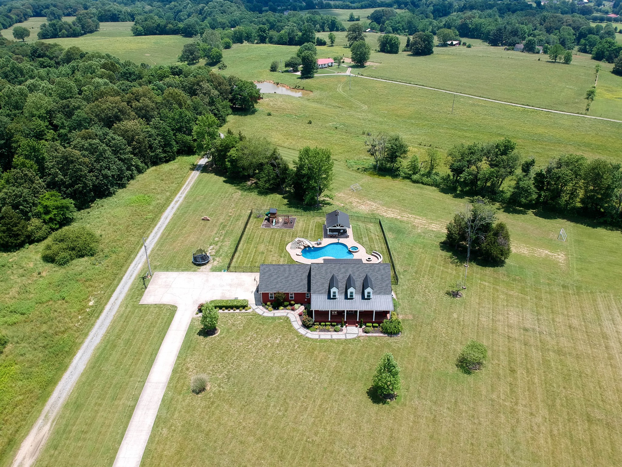 5121 Hoods Branch Road Springfield, TN 37172 - Photo 8 of 32 a view of an outdoor space and a lake view