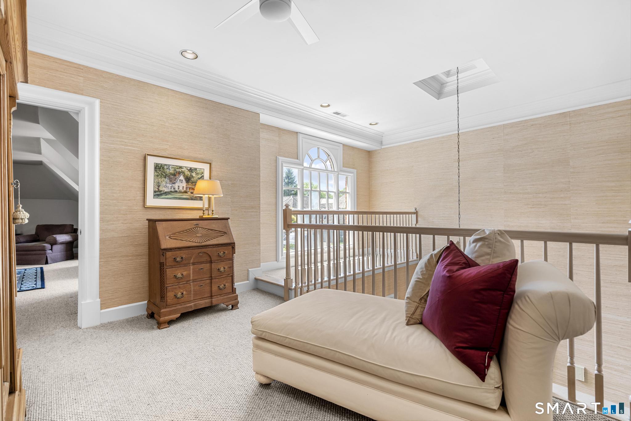 130 Stillson Road, Unit 130 Fairfield, CT 06825 - Photo 26 of 38 Second floor landing can serve as a bright study, den for guests, or crafting area