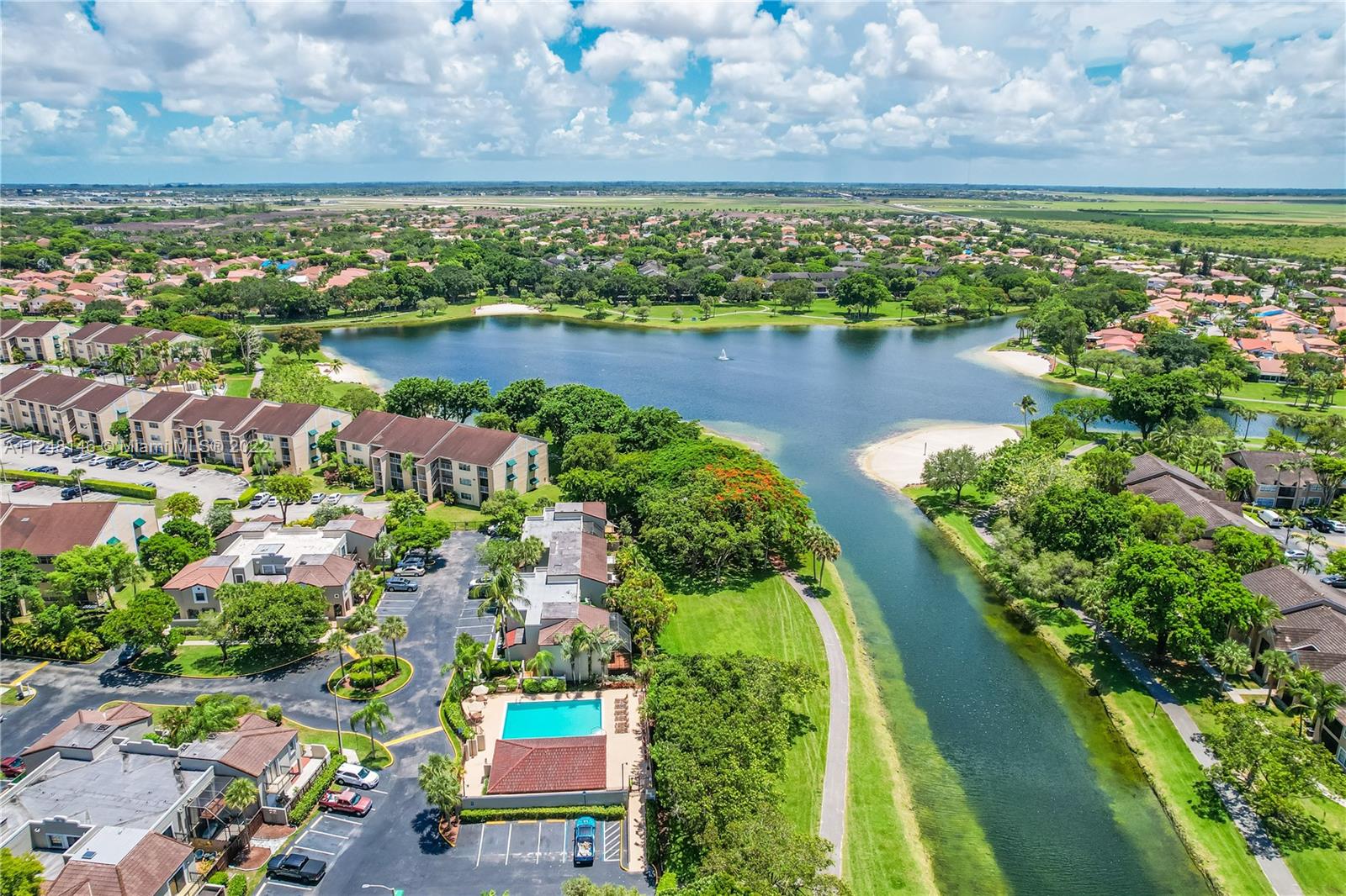 10505 Southwest 153rd Court, Unit 2 Miami, FL 33196 - Photo 8 of 39 a view of a city with an ocean