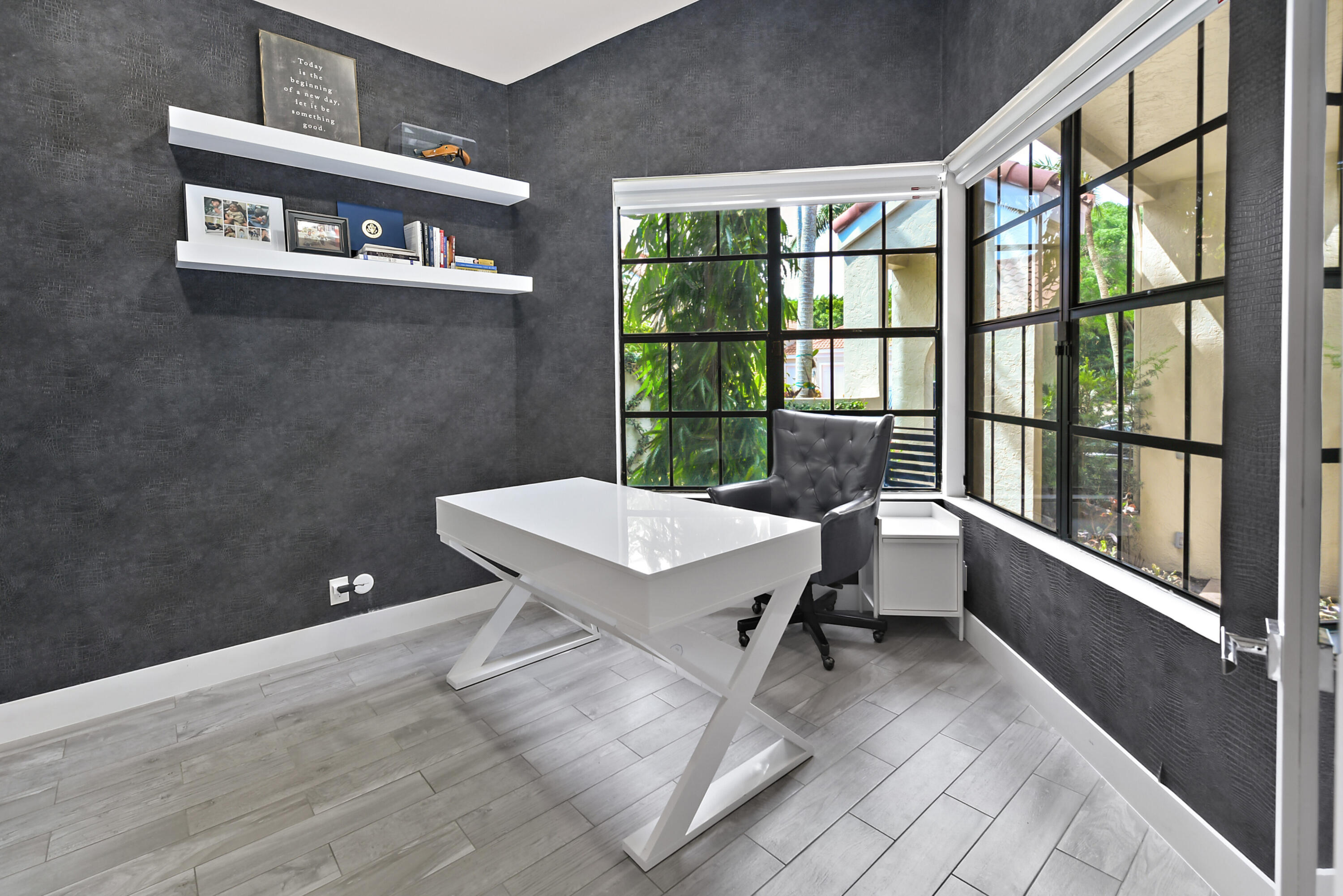 7493 Campo Florido Boca Raton, FL 33433 - Photo 25 of 62 a view of a hallway with furniture and window