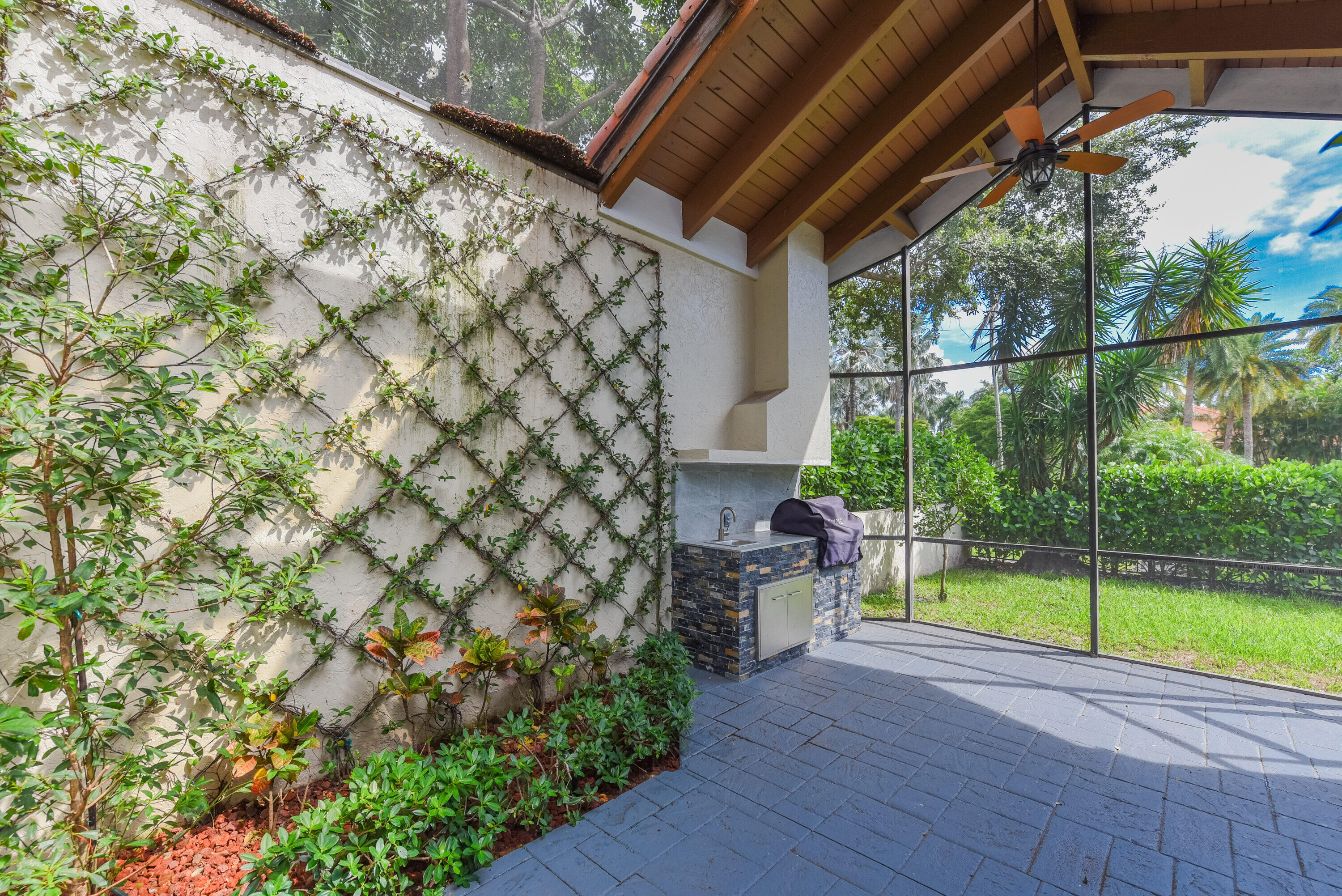 7493 Campo Florido Boca Raton, FL 33433 - Photo 29 of 62 a view of porch with green space