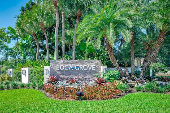 7493 Campo Florido Boca Raton, FL 33433 - Photo 61 of 62 a view of sign board with a garden