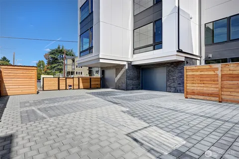 a view of a backyard of the house