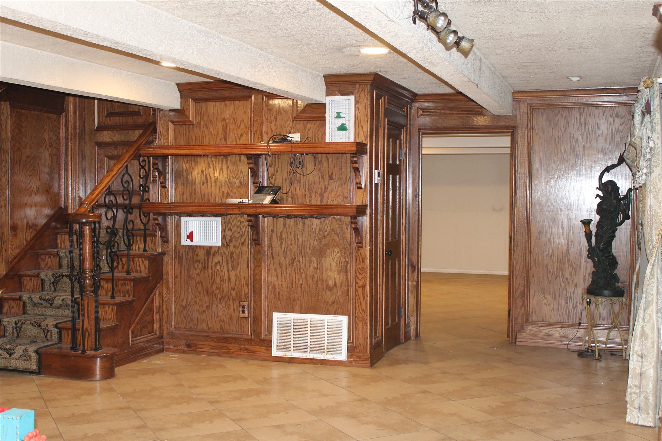 1111 Spur 529 Rosenberg, TX 77471 - Photo 4 of 41 Large foyer with custom wood paneling located throughout the house.